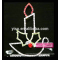 gorgeous crystal christmas beautiful princess candle tiara